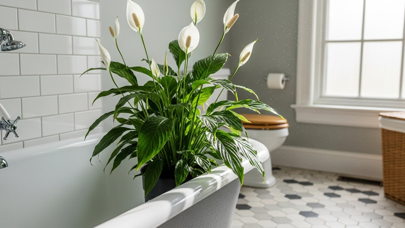 Can Peace Lily Survive in Bathrooms?
