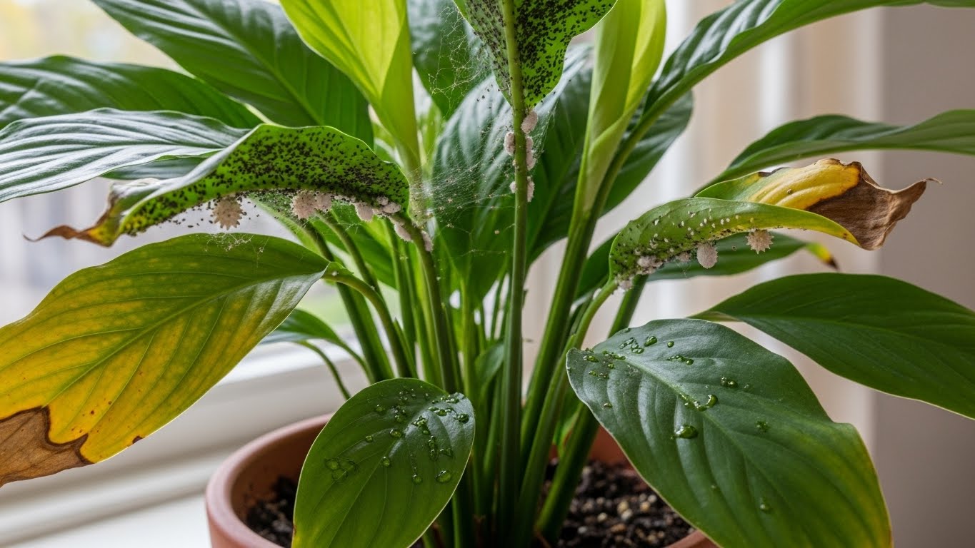Common Pests on Peace Lily (And How to Treat Them)