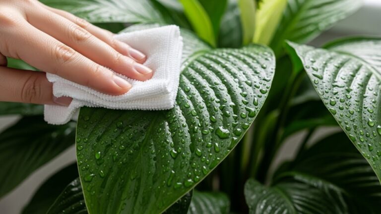How to Clean Peace Lily Leaves the Right Way