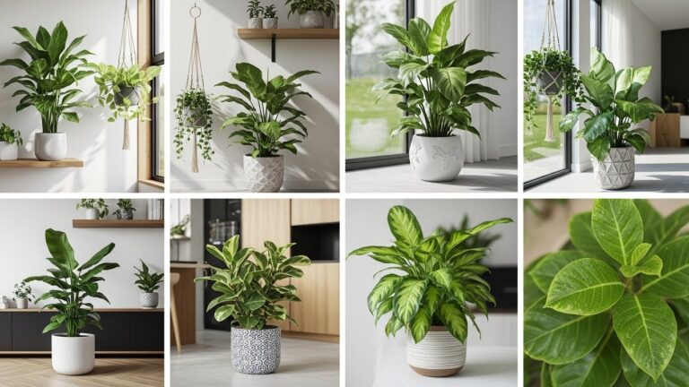 Trending pet-friendly indoor plants in stylish pots for 2025.