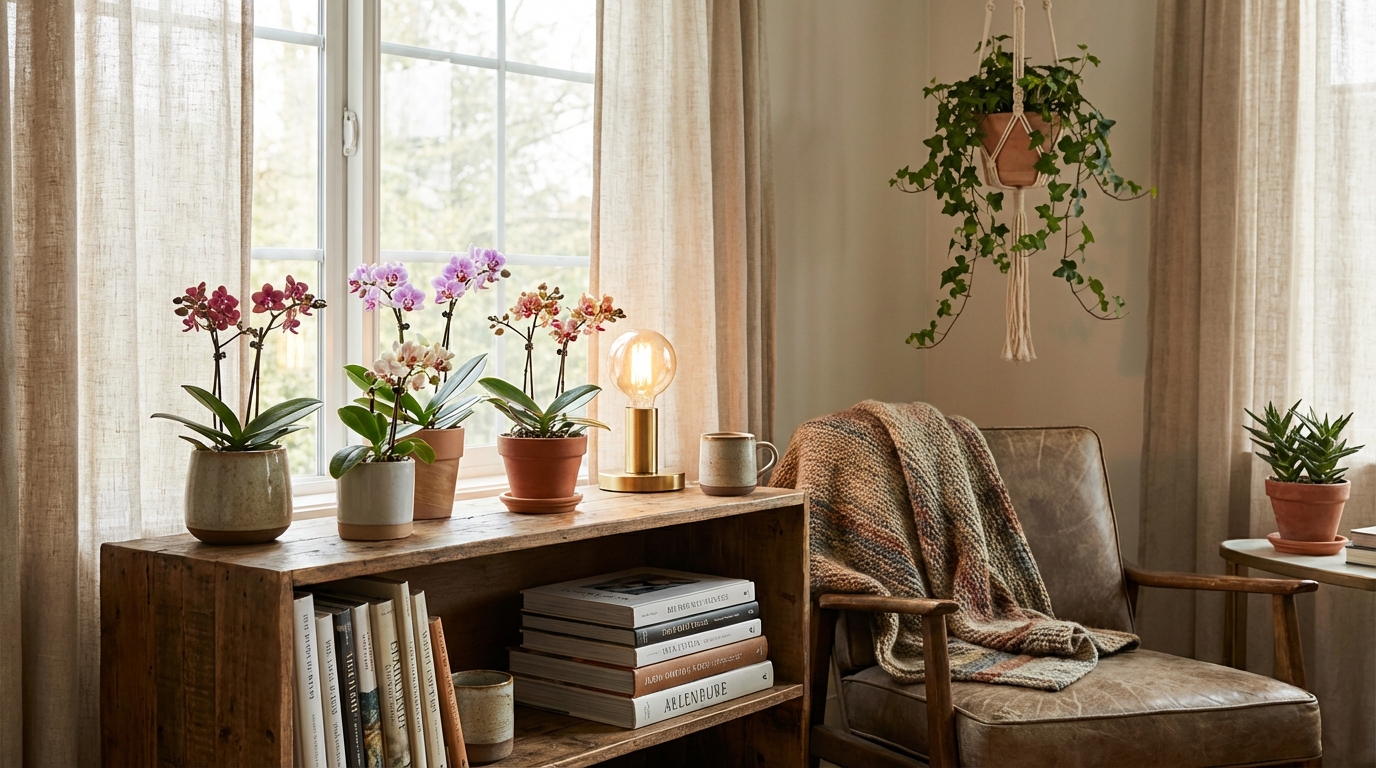 Choosing the Right Mini Orchid for Your Space - How to Care for Mini Orchids on a Desk or Shelf
