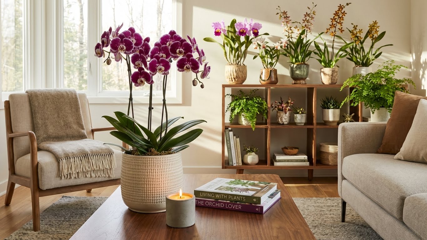 Choosing the Right Orchid for Your Space - Indoor Orchid Styling Ideas for Modern U.S. Homes