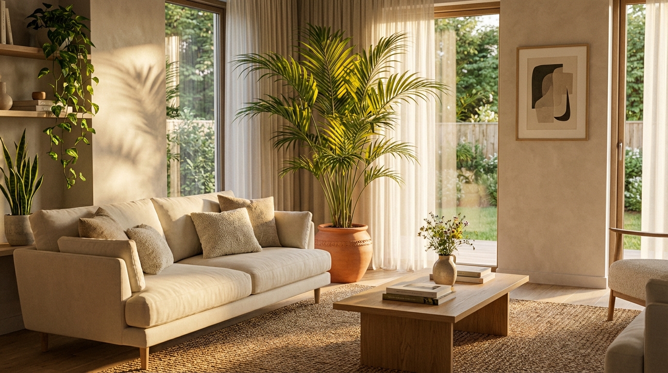 Choosing the Right Size Kentia Palm - How to Style Kentia Palms in Modern Interiors