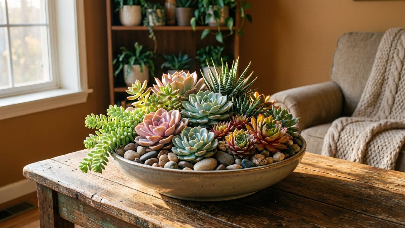 Selecting the Right Succulents - How to Create a Succulent Centerpiece That Lasts