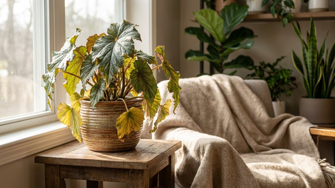 Understanding Begonia Leaf Curl - Why Begonia Leaves Curl, Yellow, or Drop