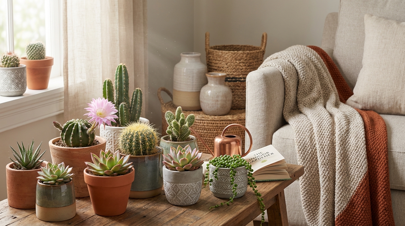 Understanding Cacti: Characteristics and Varieties - Mini Cactus vs. Succulents: What’s the Difference?