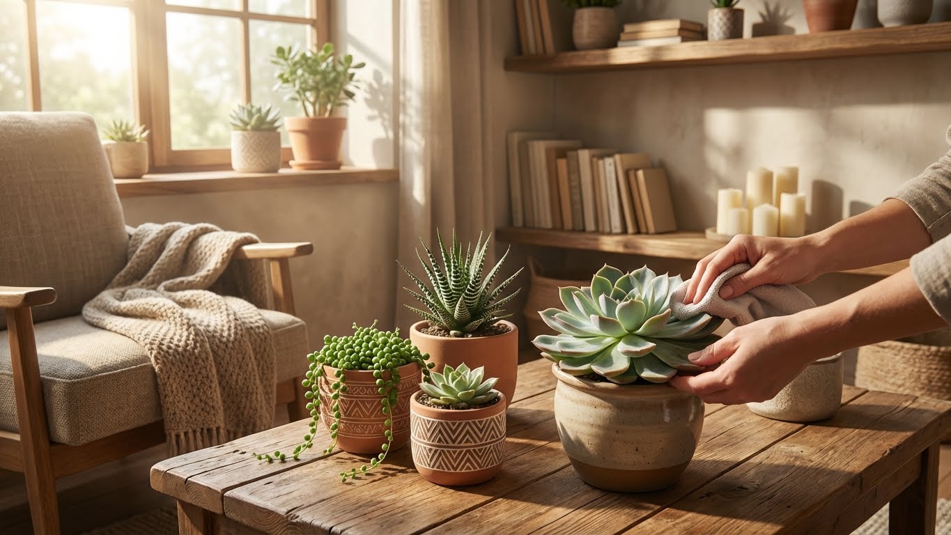 Understanding the Importance of Cleaning Succulent Leaves - How to Clean and Dust Indoor Succulent Leaves