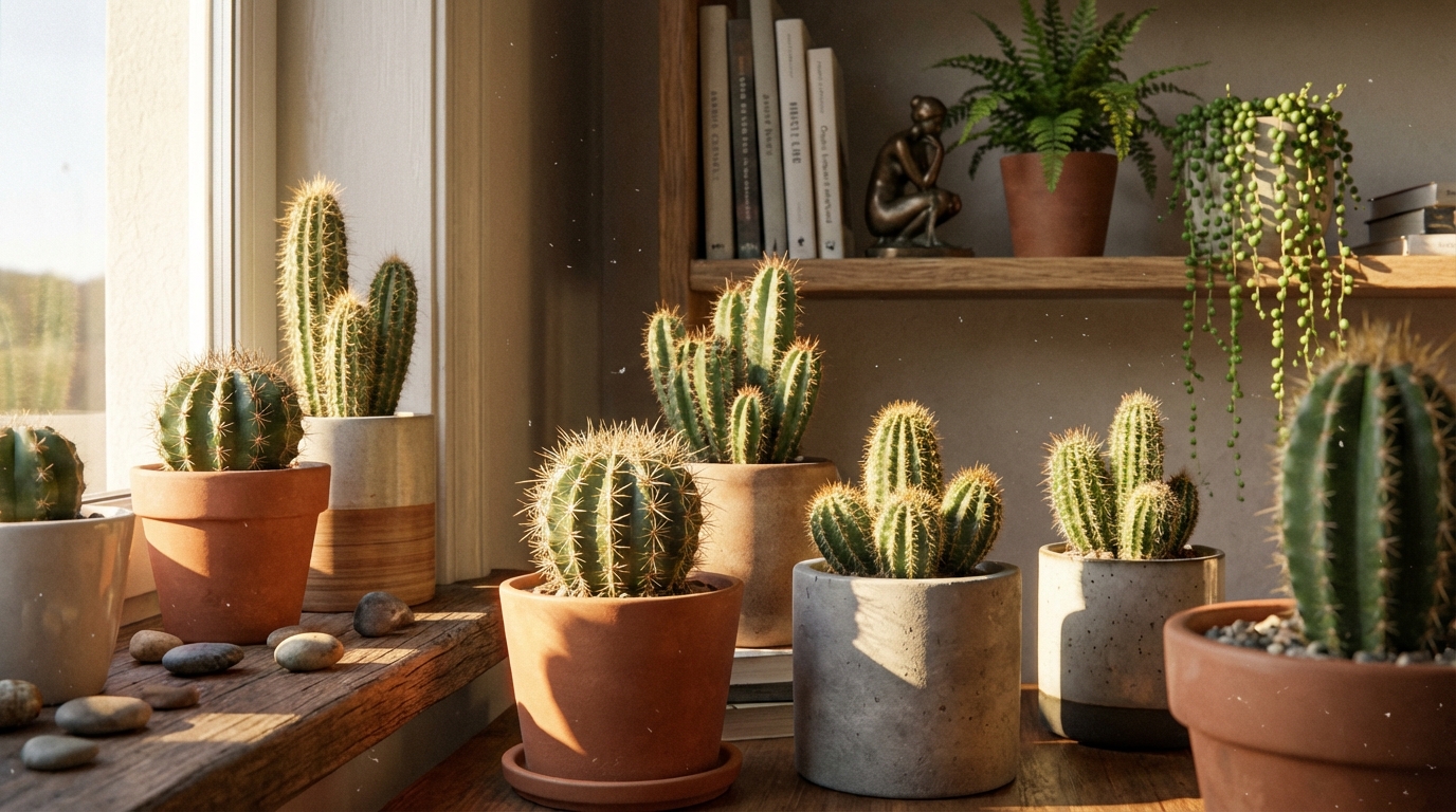 Understanding the Natural Habitat of Mini Cacti - Mini Cactus Light Needs: Direct or Filtered Sun?