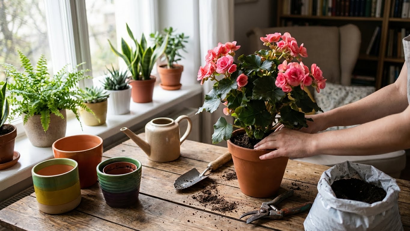 Understanding When to Repot Your Begonia - Repotting Your Begonia: A Simple Step-by-Step