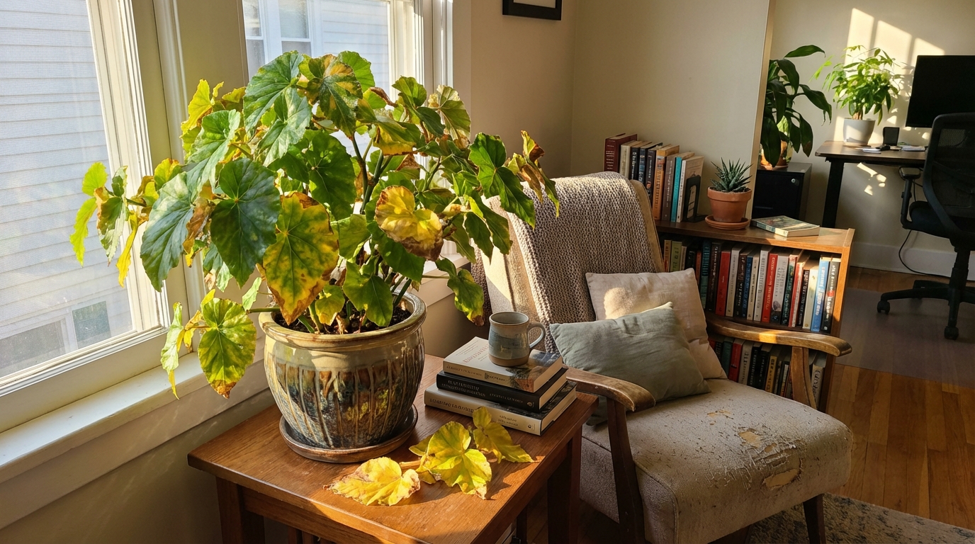 Yellowing Leaves - Common Begonia Problems and How to Fix Them